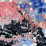 "special places do not lose theire specialness even after a flood, which is why their specialness is an unrecognized concept.", 2024, oil on canvas, 200x145cm