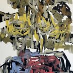 "on the run from homeland", 2024, oil on canvas, 200x145cm