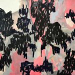 "it seems like yesterday", 2024, oil and acrylic on canvas, 280x200cm