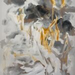 "Causality Rewind", 2025, acrylic on canvas, 200x145cm