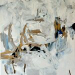 "Vertigo is bed to go", 2025, acrylic on canvas, 200x145cm