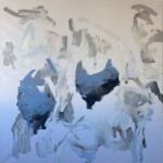 "Saint Peter's Vision of Saint Peter's Vision", 2025, acrylic on canvas, 200x200cm
