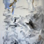 "Shipwreck in paradise", 2025, acrylic on canvas, 200x145cm